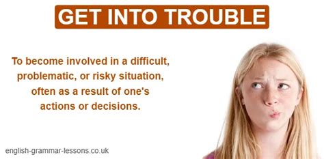 to find oneself in the to get into trouble figgerits